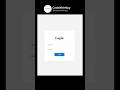 Login Page using HTML, CSS & JavaScript | Beginner Project #shorts #coding