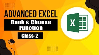 Rank & Choose Function | Advance Excel Tutorials