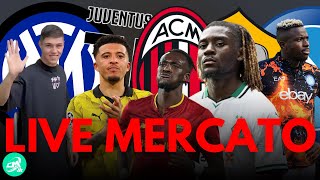 LIVE Ultimissime news Calciomercato: Osimhen, affari Milan-Roma, JUVENTUS e non solo