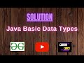 Java Basic Data Types || @GeeksforGeeks  || Problem Solving || Solution || Gorakh Codes