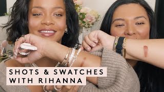 SHOTS & SWATCHES WITH RIHANNA: CHEEKS OUT CREAM BLUSHES | FENTY BEAUTY