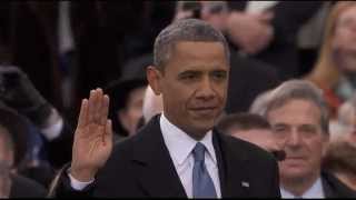 Obama Takes Second Presidential Oath Of Office
