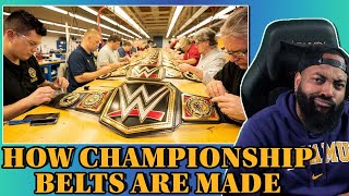 ROSS REACT TO HOW ARE WWE CHAMPIONSHIP BELTS MADE