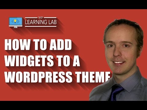 How to Add Widgets to a WordPress Theme | WP Learning Lab How to Add Widgets to a WordPress Theme | WP Learning Lab