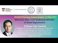 IAS NTU Seminar | Electronic Skin: from Conformal Interface to Sense Digitalization - Chen Xiaodong