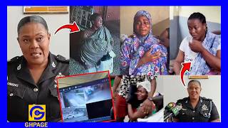 Ghana Police Makes Video To narrate how they arrɛsted the woman who st0lɛ the 4 Day Only Baby