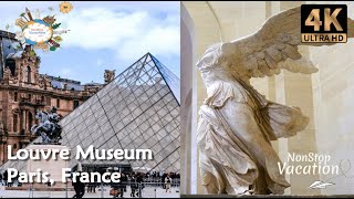 Louvre Museum Paris - (Part 2) 🇫🇷 - Musée du Louvre | Paris France Walk Tour [4K]