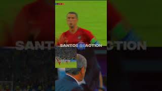 Fernando santos reaction too cold🥶 the freekick tho😻