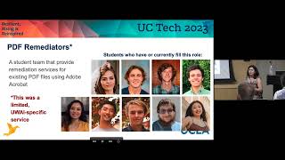 UC Tech 2023 - Leveraging Student Workers to Improve Digital Accessibility