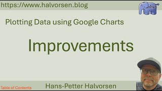 PHP and Google Charts | Part 3 - Improvements