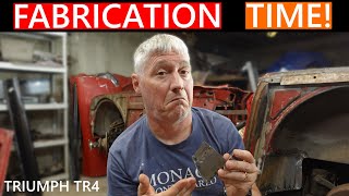 Triumph TR4 - Lower B-Post Transition | Roundtail Restoration