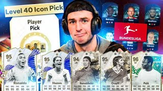 Bundesliga TOTS Vote \u0026 Level 40 Icon Player Picks!