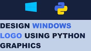 How to Design Windows Logo using Python?? 🔥🔥|| Turtle || 2020