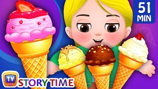 Greedy Little Cussly - Ice Cream and Many Bedtime Stories for Kids in English | ChuChuTV Storytime