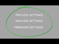 firmware u0026 machine settings simplify3d