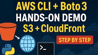 🚀 AWS CLI + Boto3 + S3 + CloudFront Implementation Tutorial