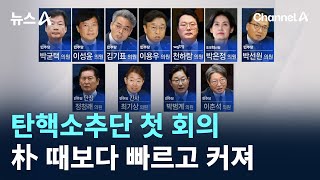 국회 탄핵소추단 첫 회의…朴 때보다 빨라지고 커졌다 / 채널A / 뉴스A