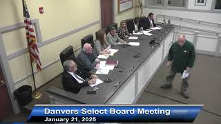 Select Board Meeting - 1/21/25