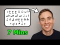 Memorize the ARABIC ALPHABET in 7 Minutes (Really)