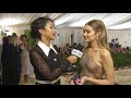 Gigi Hadid on Giving Rihanna a Love Bite  Met Gala 2018 with Liza Koshy  Vogue