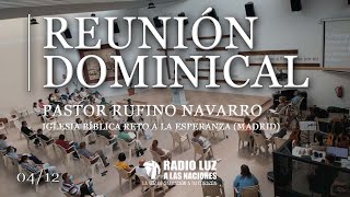 Reunión dominical - Iglesia Bíblica Reto a la Esperanza – Madrid