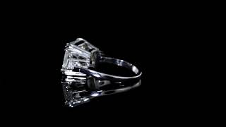 Noble Fine Jewellery Asscher Diamond Engagement Ring✔️