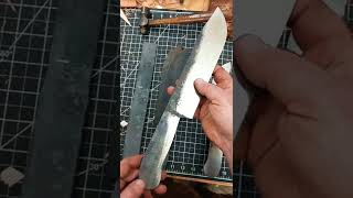 Hudson Bay Camp Knife Progress Steps | #shorts | Custom Knife Making