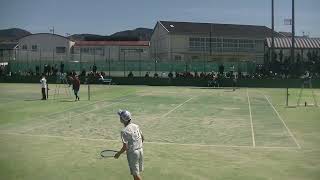 第35回 都道府県対抗全日本中学生大会　シングルス　　中村　対　山並(熊本)