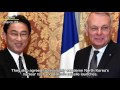 foreign minister kishida visits italy vatican and france