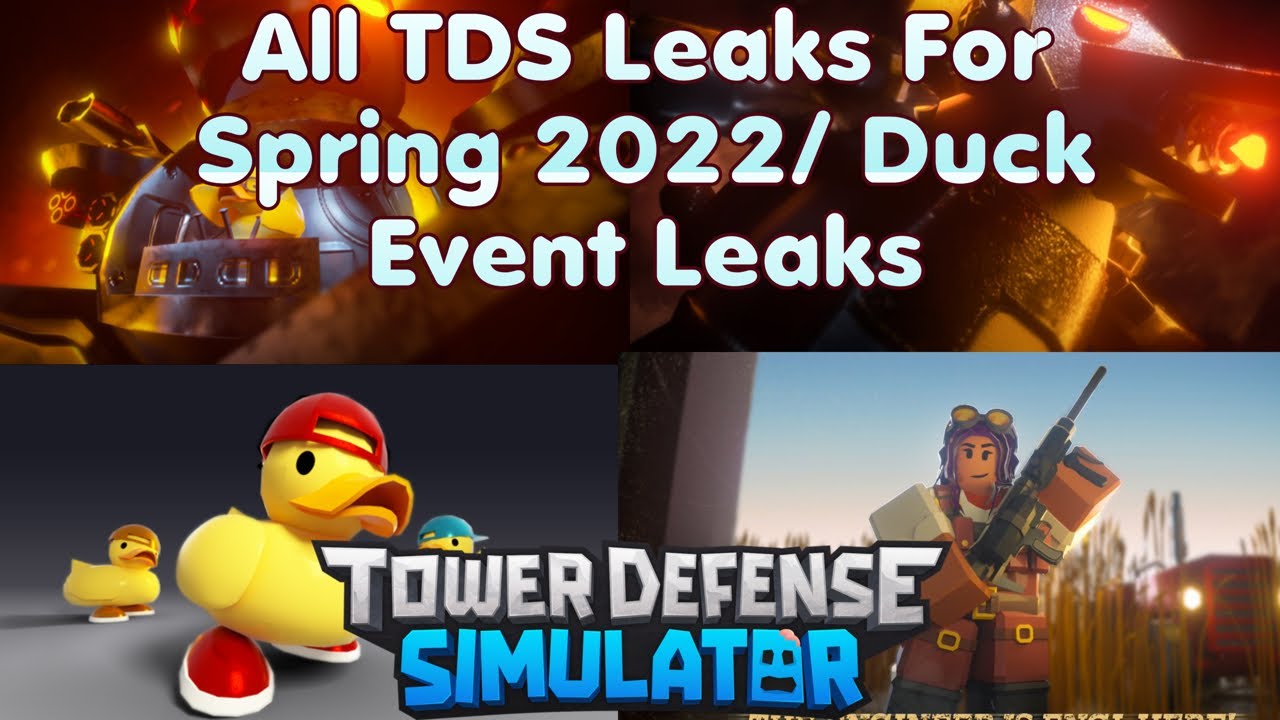 All TDS Leaks For Spring 2022 Update/ Duck Invasion Event || Roblox ...