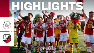Late winner to secure the league title 🫡🏆 | Highlights Ajax O14 - FC Utrecht O14