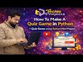 Quiz Game in Python Tkinter | Python Projects for Resume
