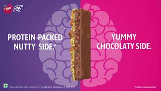 Introducing Cadbury Fuse FIT. With protein-packed nuts and yummy chocolate.#NoOverthinkingNeeded