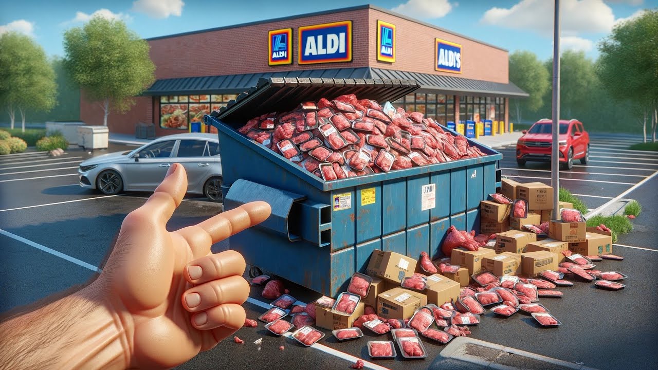 Dumpster Diving Aldi 411 Youtube