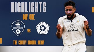 HIGHLIGHTS: Day One vs Northamptonshire (H)