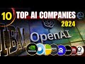 Top AI Companies to Follow in 2024