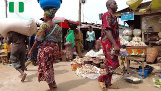 Gbagi-Ogunpa Main Market in African Biggest City of Ibadan Nigeria.