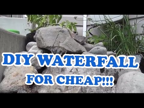 DIY Landscaping Outdoor Pondless Waterfall Pond Project DIY Landscaping Outdoor Pondless Waterfall Pond Project