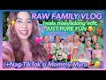 FAMILY VLOG NA WALA MASYADONG EDIT (JUST PURE FUN!! 🥰✨) + NAG-TIKTOK DANCE SI MOMMY MYRA 🙈💃🏻