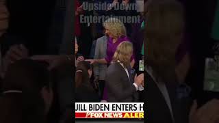 Jill Biden just kissed Kamala Harris’ husband on the lips.