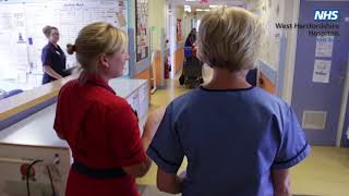 Chief Nursing Officer Ruth May visits Watford General Hospital