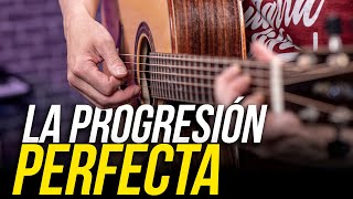 PROGRESIÓN de ACORDES PERFECTA para GUITARRA con el MEJOR ARPEGIO