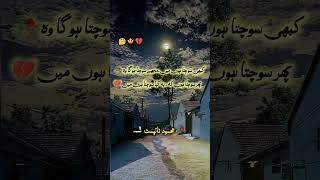 پھر سوچتا ہوں کہ، یہ کیا سوچتا میں 💔🥀 #everyonefollowers #viralshorts #shortvideo #trandingshorts #🥀