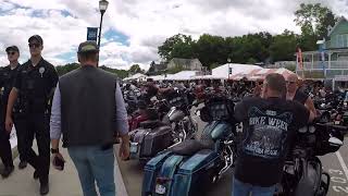 Laconia Bike Week walk 2024