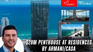 $20M Penthouse at Residences by Armani/Casa, Miami Florida