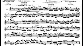 2024 TMEA All State Etude no.1, Ferling 28