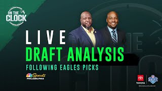 Instant reaction following Eagles' first-round selection in the 2024 NFL Draft