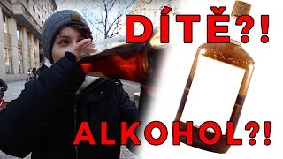 KOLIK LIDÍ ZASTAVÍ DÍTĚ S FLAŠKOU ALKOHOLU? (Sociální Experiment)