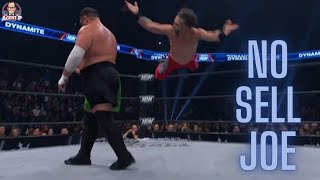 Samoa Joe No Sell to a Splash