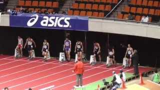 ２０１５ 日本ジュニア室内陸上 大阪大会　男子中学 ６０ｍ 予選３組